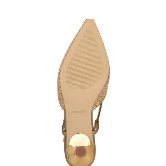 NineWest Rhonda Pointy Toe Slingbacks - Picture 4 of 6